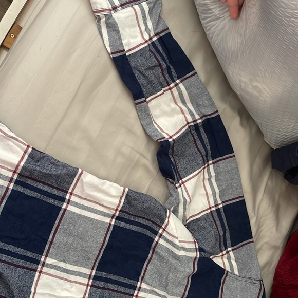 Blue White Flannel - Picture 2 of 7